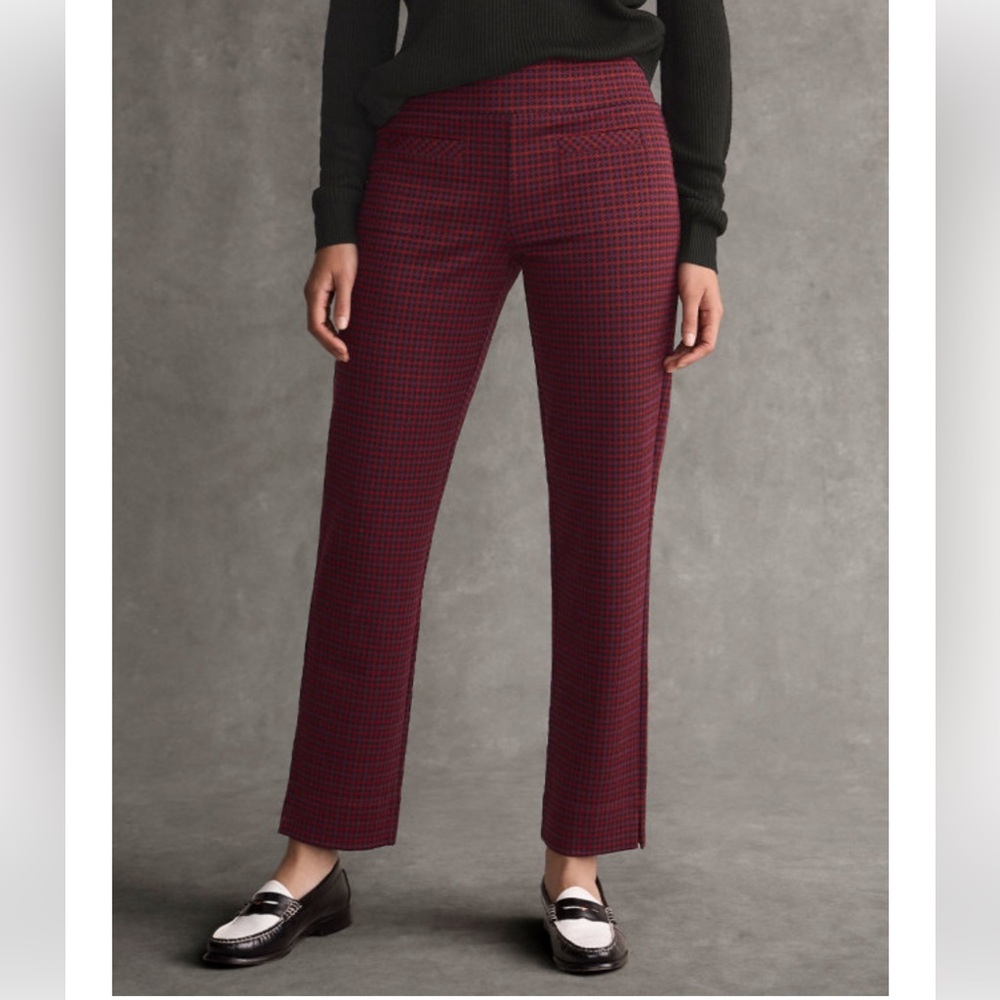 Cabi Kit pants fall 2025 Red Checkered Pants never worn